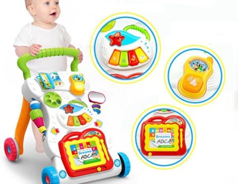 WinFun Grow with Me Musical Walker