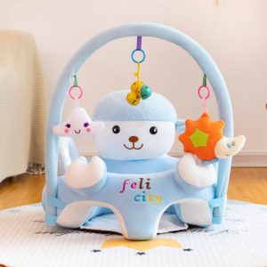Baby Sofa Support Seat With Hanging Toy